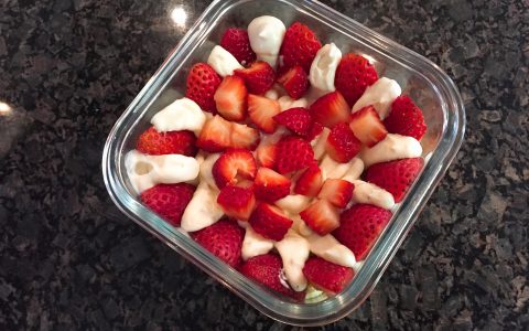 strawberries and strawberry sauce strawberries and strawberry sauce