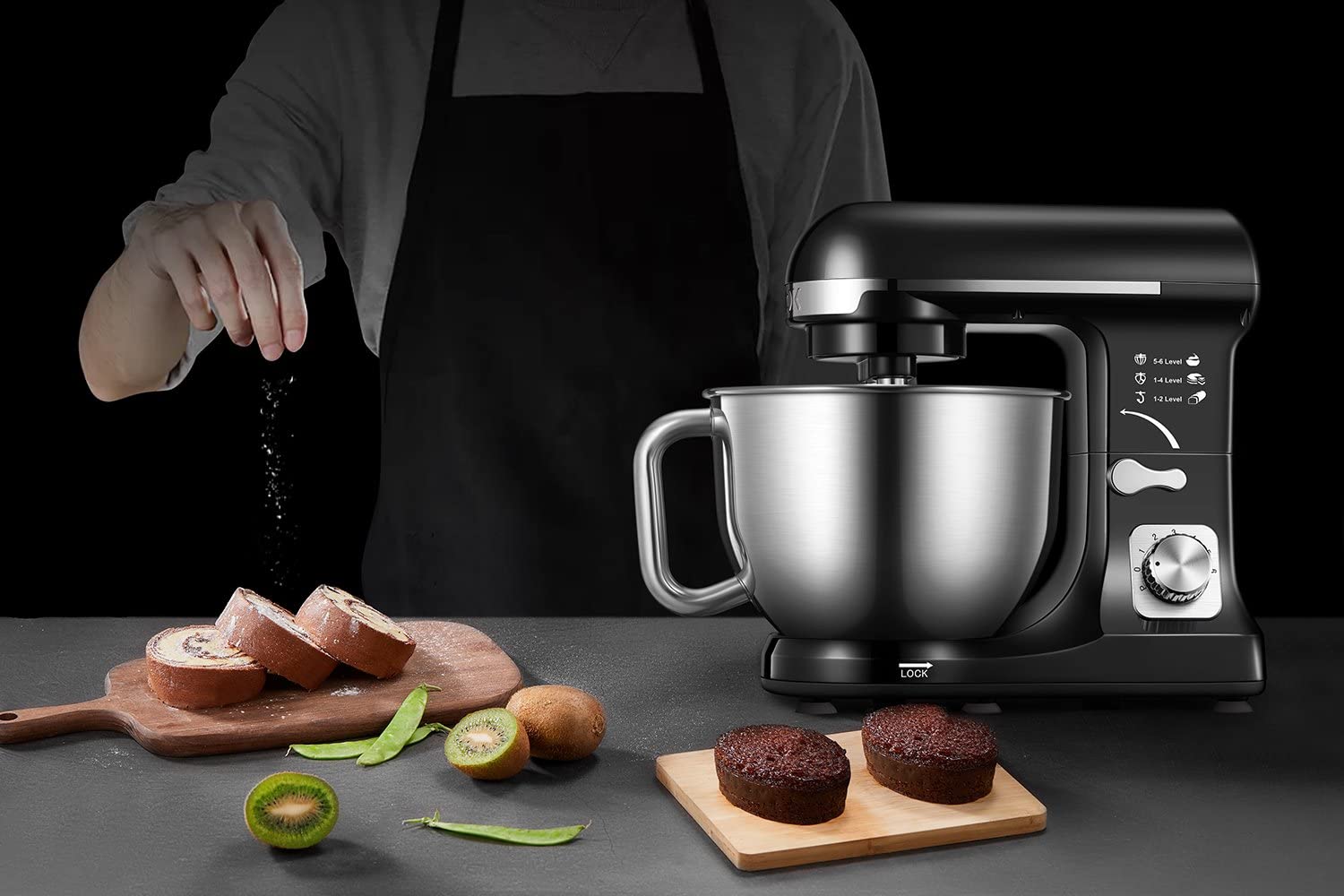Aicok 5 Qt Stand Mixer