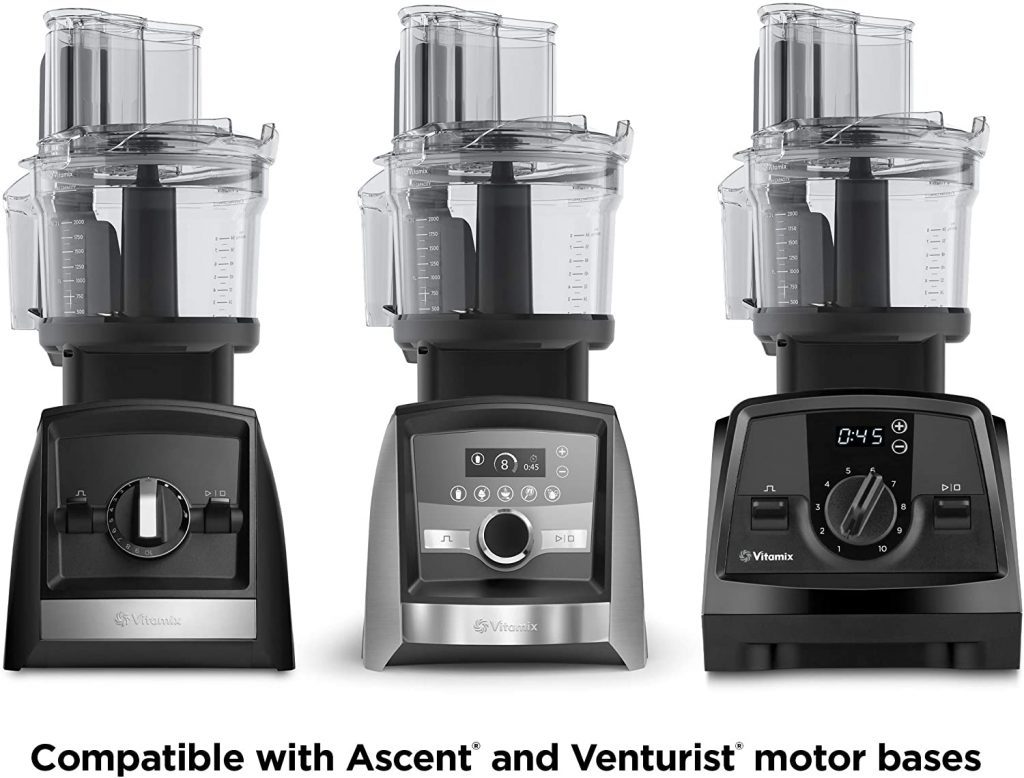 Vitamix 12-Cup Food Processor Attachment compatible with motor base