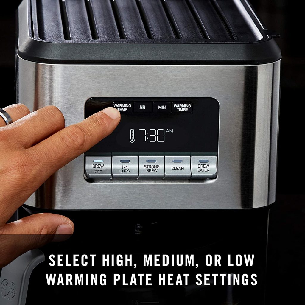 Calphalon Programmable Coffee Maker Setting