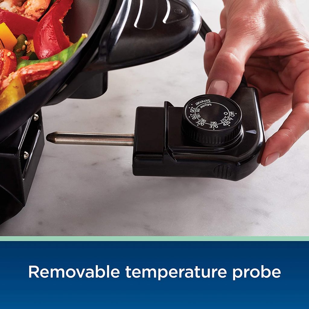 Oster 4.7 Quart Electric Wok Removable Probe