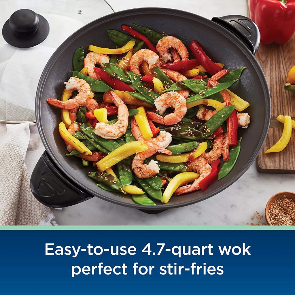 Oster 4.7 Quart Electric Wok for Stir fry