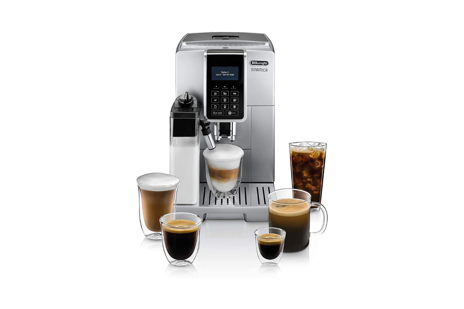 De'Longhi ECAM35075SI Dinamica with LatteCrema Espresso Machine