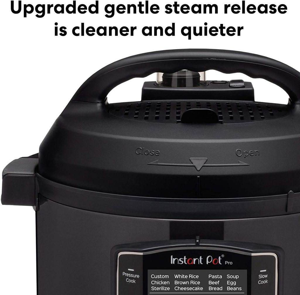 Instant Pot 6qt Pro 10-in-1 Electric Pressure Cooker Gentle Steam
