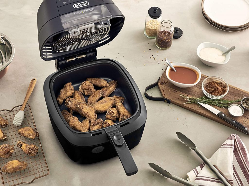 De’Longhi Rapid Crisp Air Fryer Cooking