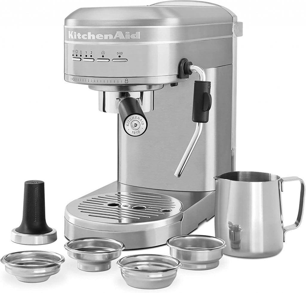 KitchenAid Metal Semi-Automatic Espresso Machine Detail