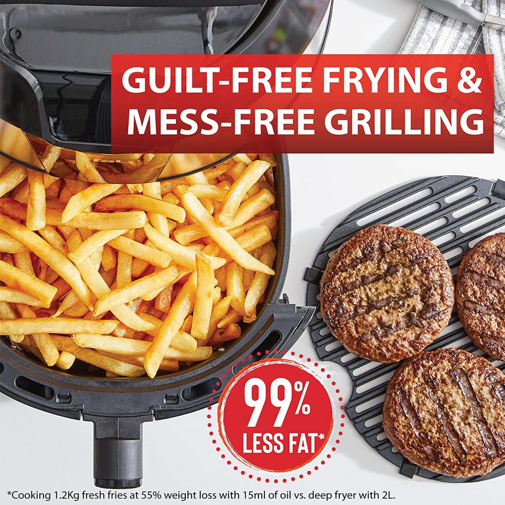 Guilt-Free Frying & Mess-Free Grilling